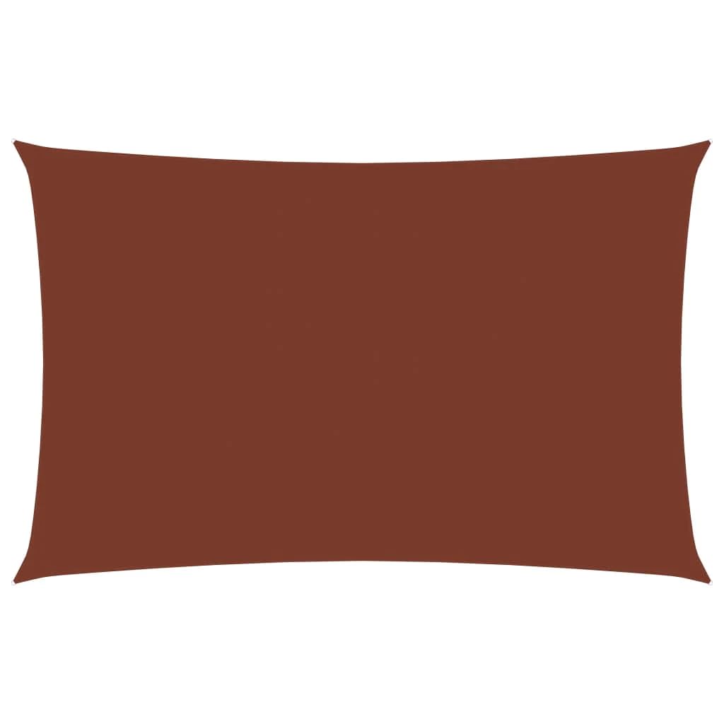 Voile d'ombrage rectangulaire 5x8 m pour protéger le balcon du soleil