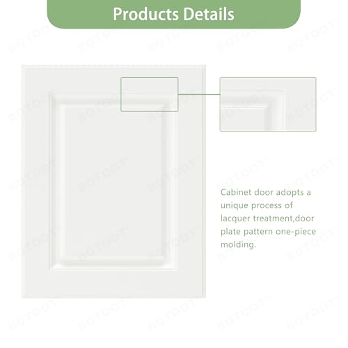 Built-in Cabinetry Door Frame Type Cabinet Door White(22.5in.H x 17.75in.W) | Premium Wood,Replacement Door for Kitchen,Living Room, Bedroom,Restaurant and Other Scenes,Can be Directly Installed and Used