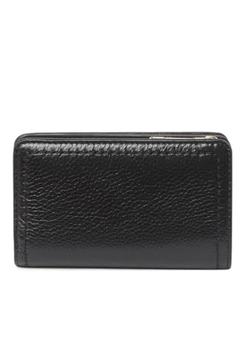 Marc Jacobs Black With Gold Hardware Groove Medium Bifold Women's Leather Wallet4