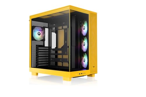 Thermaltake View 380 XL TG ARGB Mid Tower Chassis Bumblebee