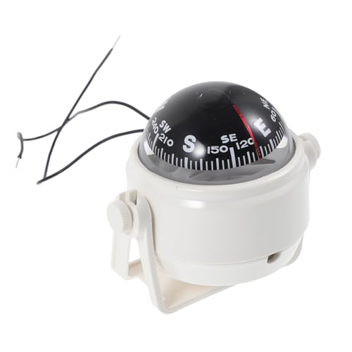 WHAMVOX Car Compass Dashboard Navigation Tool for Vehicles Stylish Ornament for Accurate Direction Easy Installation Smooth Essential for Outdoor Travel and Safe Driving
