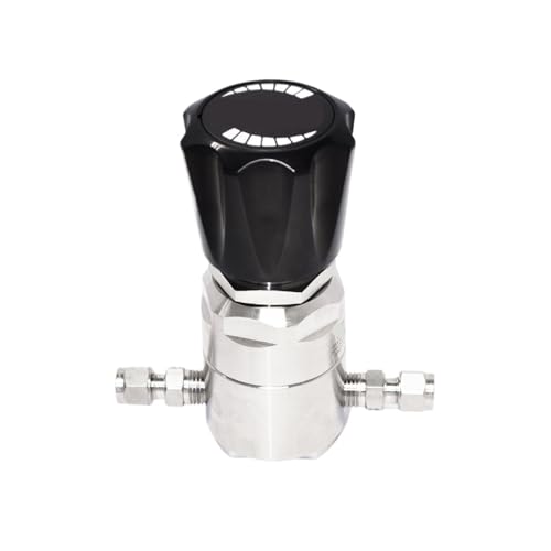 Régulateur de pression oxygène haute précision acier inoxydable 35000psi 4500psi sans manomètre