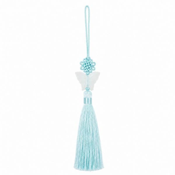 Korean Norigae Butterfly Ornament, Traditional Tassel Charm Gift by Generic - Used condition - US$8.99