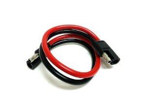 2 Pcs 12" 10 GA Gauge 2 Pin Quick Disconnect Polarized Wire Harness