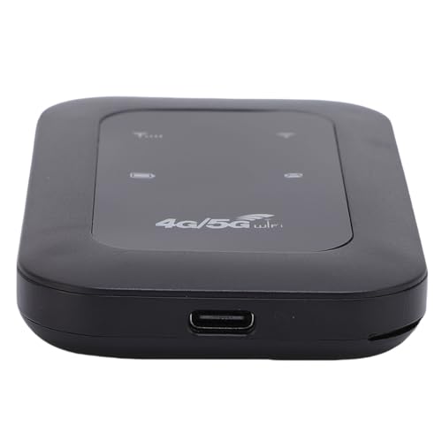 Ausla Router Mobile 4G 5G, Hotspot WiFi Portatile, Supporta 10 Dispositivi, velocità di 300 Mbps, Ideale per il Viaggio e l'uso Esterno