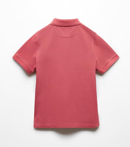 Image of Alan Jones Clothing Boy's Cotton Regular Fit Polo T-Shirt