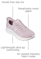 Skechers Women's Go Walk Flex Hands Free Slip-Ins - Grand Entry Sneaker, Mauve, 8.5 US — image 6
