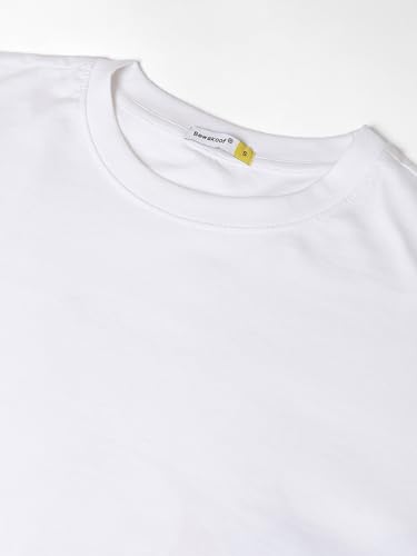Image of Bewakoof Women's 100% Cotton Graphic Print Oversized Fit Round Neck T-Shirt