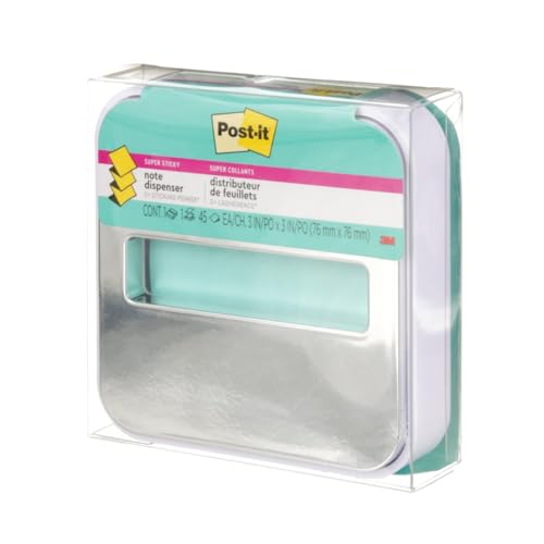 Post-it Note Dispenser, White, 1 Dispenser, 1 Pad, 45 Sheets - image 2