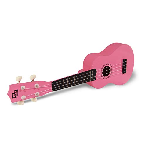 CB Sky Soprano Ukulele 53cm Anfänger, Schüler Hawaiian Gitarre (Pink)