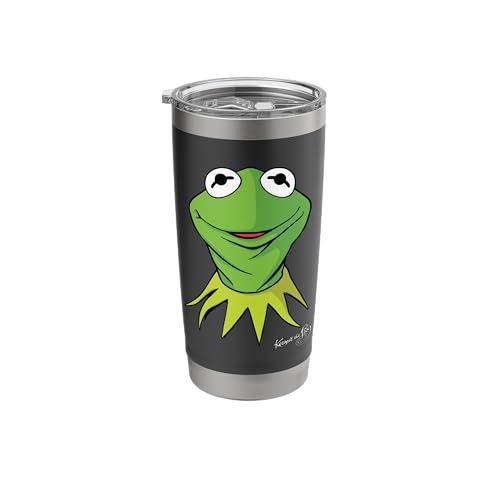 Disney The Muppets Kermit the Frog Big Face Stainless Steel Insulated Tumbler
