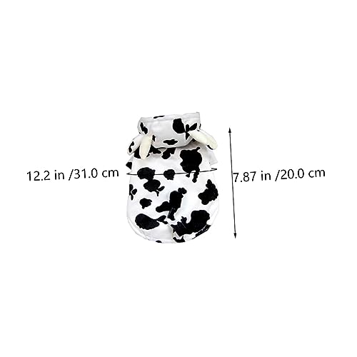 Disfraz de vaca para perro tamaño XS Toyvian miniatura 2