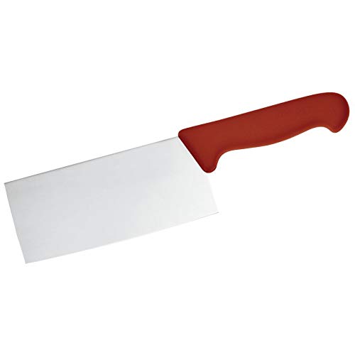 Couteau hachoir PADERNO rouge pour réussir vos recettes asiatiques