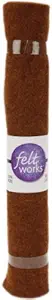 Dimensions Needlecrafts Feltworks Felt, Needle Nutmeg
