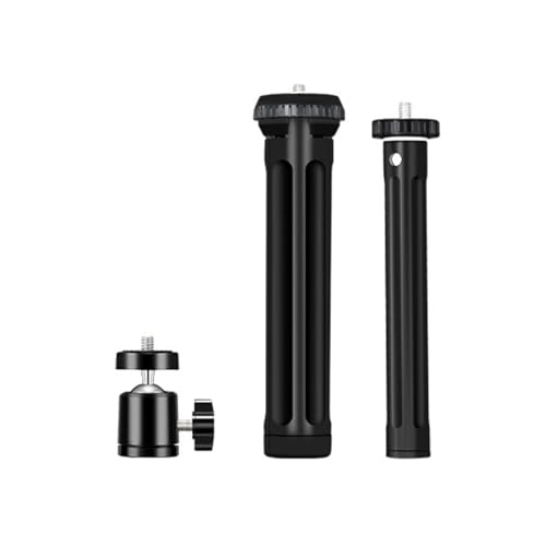 Hkfgdjdl Trípode PTZ portátil giratorio de 360 grados para Vlog y transmisión en vivo con compatibilidad de múltiples dispositivos