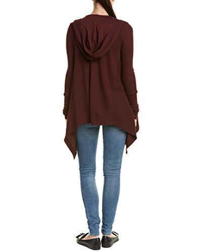 Image of Splendid Women's Thermal Wrap Hooded Cardigan