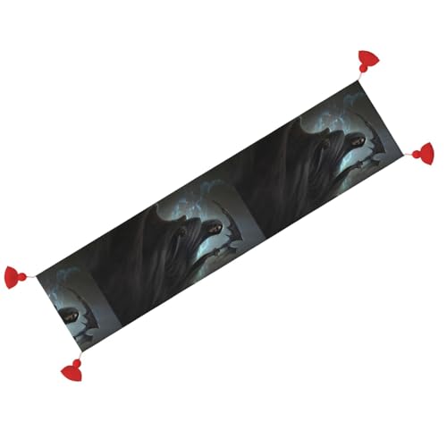 Chemin de table galaxie bleue idéal pour sublimer vos repas de Noël et mariages - 3