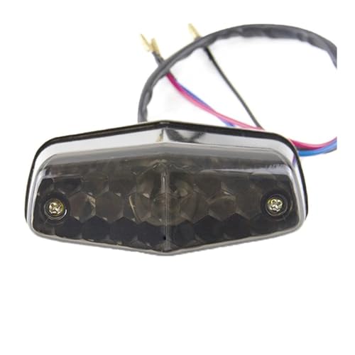 Feu arrière de moto Lucas 12V résistant aux vibrations pour chopper réplique 525 BSA