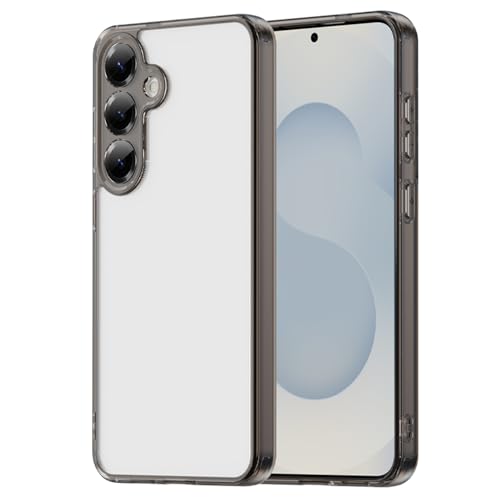 �X�}�z�P�[�X �Ή��@�� for Samsung Galaxy S24 Plus / S25 Plus �ϏՌ� �J�����ی� ������ 2-in-1�yTPU + �A�N�����z�P�[�X Black