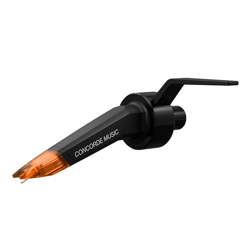 Ortofon Concorde Music Bronze Phono Cartridge | Tool-Free Installation on S-shaped Tone Arms | Bronze/Black
