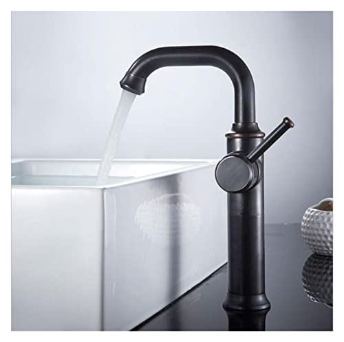 Robinet de salle de bain retro or pour une decoration de vasque moderne