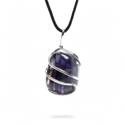 Ayana Crystals Iolite Pendant Necklace...