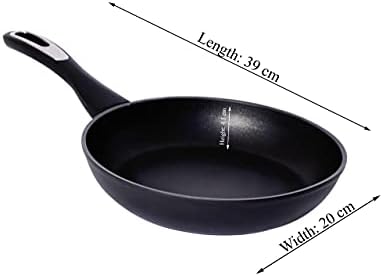 Royal Cuisine Non Stick Frying Pan, Omelette pan, All Stoves Compatible, 20,24,28 cm Forge Aluminum Frying Pans Induction pan Set. (20CM)