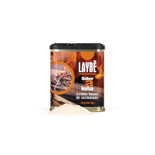 LAYBÉ - Aroma Humo de Sarmiento, Ideal para Darle Aroma y Sabor Ahumado a tu Receta, Lata de 50g