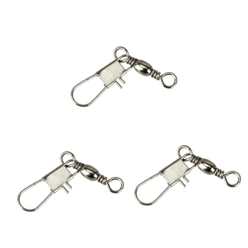 Émerillons de pêche à roulement pour éviter la casse du fil et connecteur