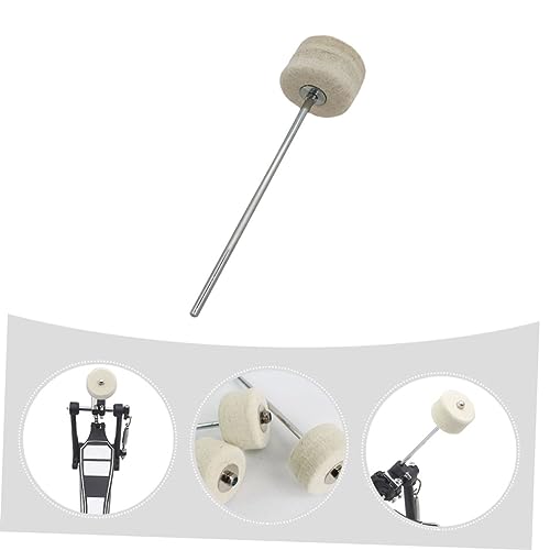2 piezas de martillo de fieltro para pedal de batería miniatura 7
