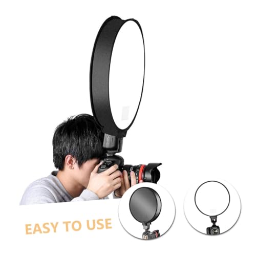 Difusor portátil negro de poliéster para eliminar sombras duras y lograr fotos naturales 3