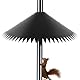 BOXOB Eichhörnchen Schutz für Vogelhäuschen, Kunststoff-Schutz Eichhörnchen Outdoor-Montage für Vogelhäuser zum Schutz von Futterstationen und Pfählen
