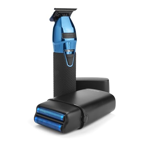 Image of BaBylissPRO LIMITEDFX Cord /Cordless Hair Trimmer and Double Foil Hair Shaver Prepack, High-Performance Lithium-Ion Batteries for Long-Lasting Cutting