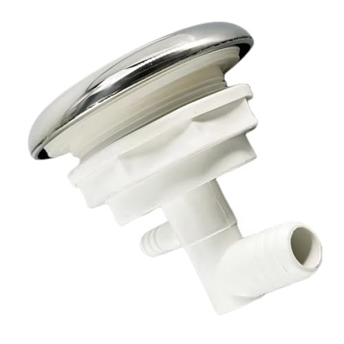Práctica boquilla de hidroterapia de acero inoxidable para hidroterapia, accesorio para baños de spa, piscinas, diseños resistentes, boquilla de baño de masaje