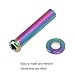 SPYMINNPOO C Caliper Nut, 40mm C Brake Centre Fixed Pivot Nuts with Washer for Mountain Road (Colorful)