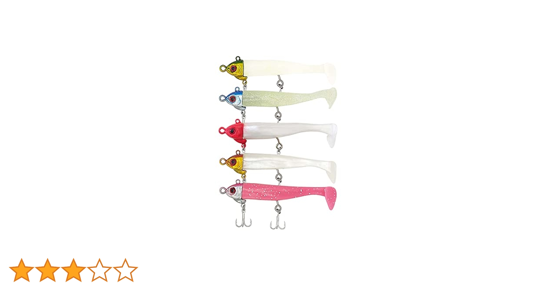 ワーム Amazon.co.jp: オルルド釣具 バイブレーションジグヘッド 27g 5