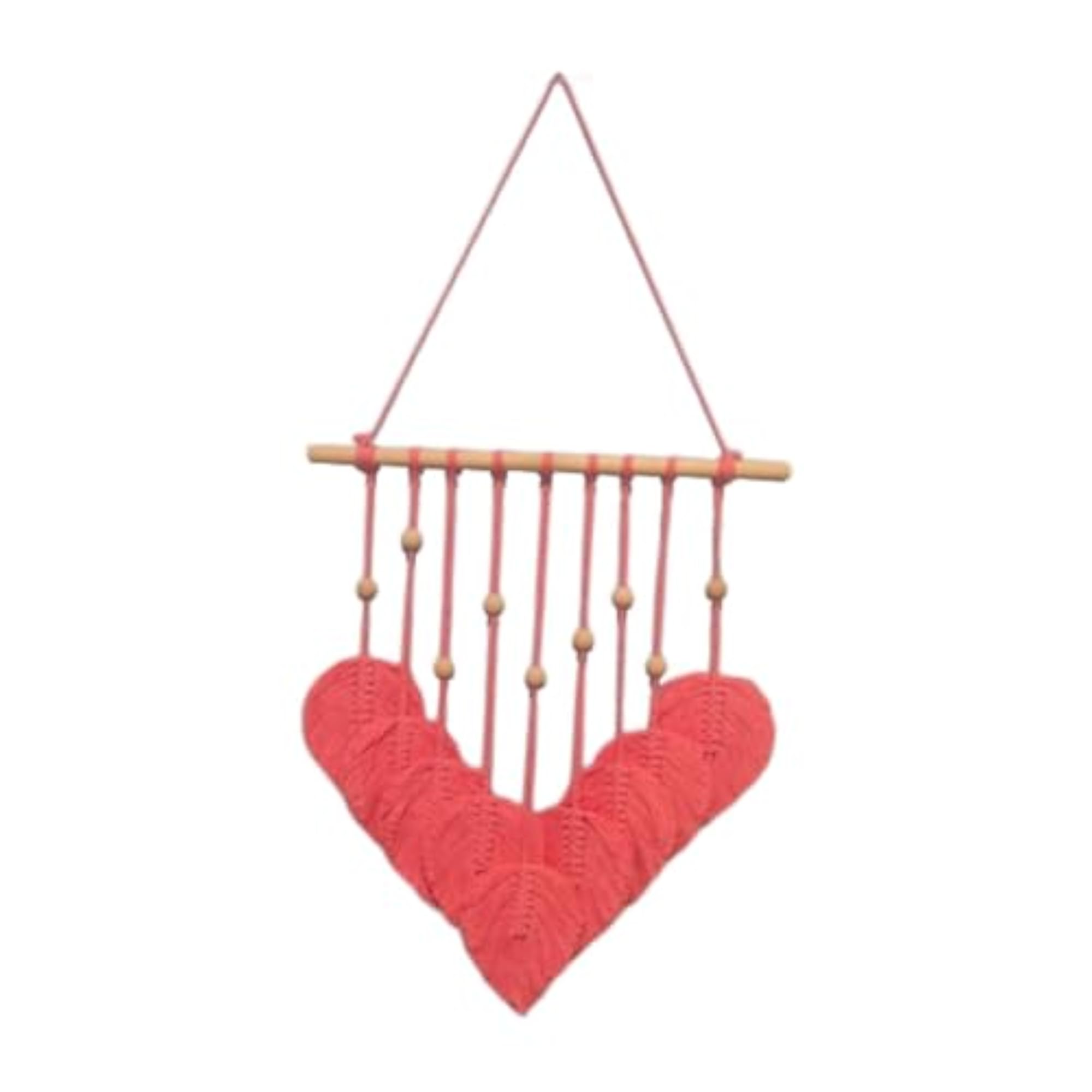 Leaves Woven Tapestry Macrame Wall Hanging