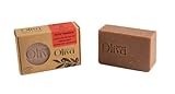 OLIVA NATURE (ROTE TONERDE)-AuXeller-Aufheller-100% Naturseife - Handgemacht - Duschseife für alle...
