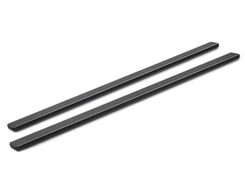Barricade estribos laterales aluminio negros para F-150 miniatura 2