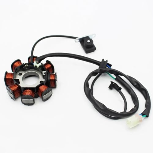Stator magnétique moto KLX140G avec bobinage en cuivre renforcé