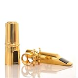 Feeshoppher Bec professionnel pour saxophone ténor en métal avec ligature et capuchon, acc...