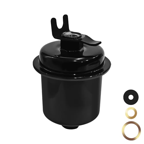 ESWW Fuel Filter for Honda Acura Engine Gasoline Fuel Filter Compatable with 1988-2004 Honda Accord CR-V Civic Odyssey Prelude Acura CL EL RL TL Replacement OEM# PF-1200 16010S01A31 16010ST5932 GF735