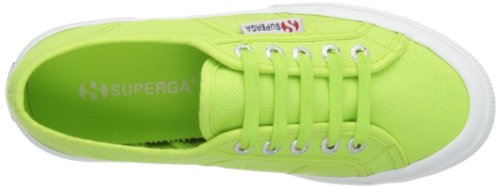 Image of Superga Men's Fashion Low-Top Trainers, Acid Green, 41 EU
