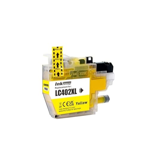 Cartouche LC402XL compatible MFC-J5340DW MFC-J6540DW encre jaune 402XL