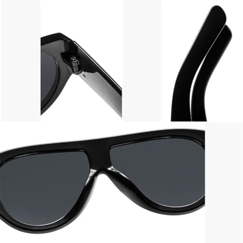 Lunettes de soleil de luxe de style punk et finition léopard - 5