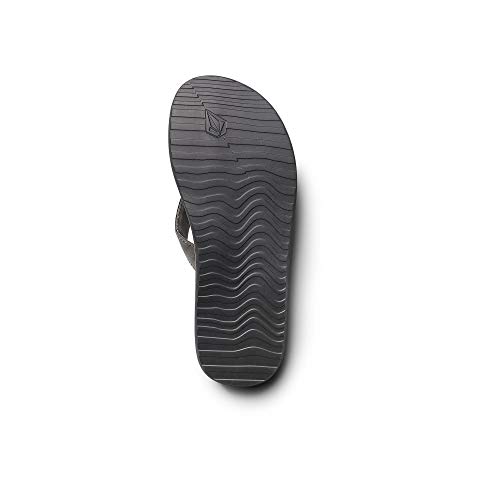 Image of Volcom Men's Victor Sandals - Water-friendly Flip Flops With Comfort Foam Footbed