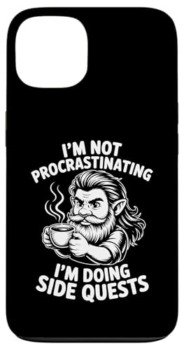 I'm Not Procrastinating Doing Side Quest Funny Humor �X�}�z�P�[�X iPhone 13 �p