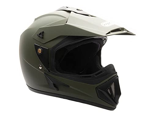 Mmg MGAH27_RB_BK_S-1 Adult Motorcycle Off Road Helmet Dot - Mx Atv Dirt Bike Motocross Utv thumb #1