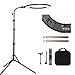 GSKAIWEN 18' 60W LED Luce Anulare Kit Dimmerabile con Stativo, Tubo Morbido, Supporto per Telefono, Fotografia in Studio, Ritratto, Selfies, Live Streaming, Tatuaggio di Sopracciglia/Ciglia, Trucco immagine