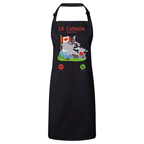 Tablier cuisine evocation Canada le cadeau idéal pour amateurs de nature et gastronomie